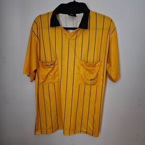 Final Decision Referee Shirt Soccer Yellow Black Stripes Halloween Costume